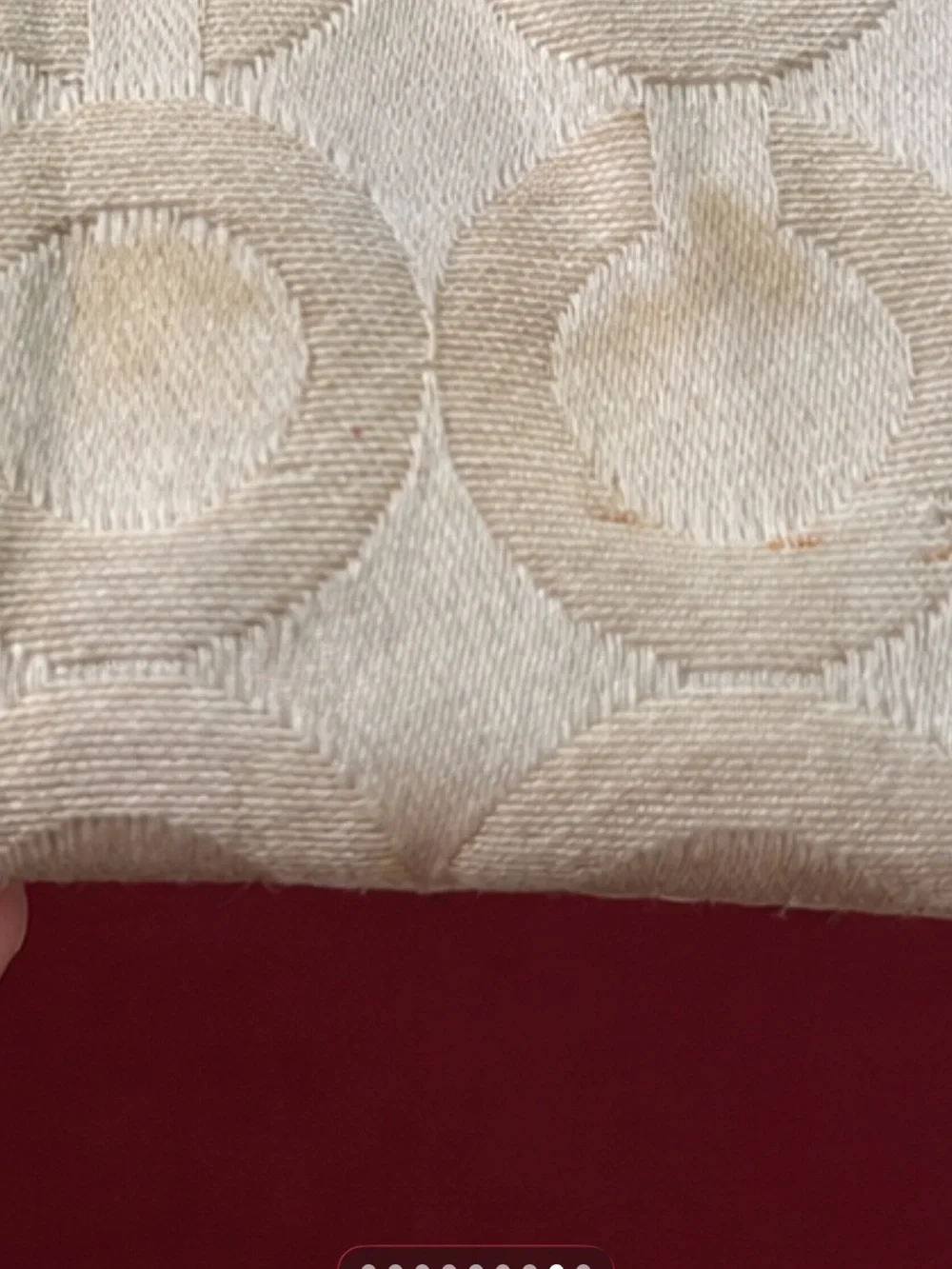 Coach Horse & Carriage Wallet (with minor stains)
